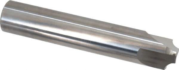 Hertel - 3/16" Radius, 3/4" Mill Diam, 3 Flute Solid Carbide Corner Rounding End Mill - Single End, Uncoated, 3/8" Tip Diam, 4" OAL, 3/4" Shank Diam - Apex Tool & Supply