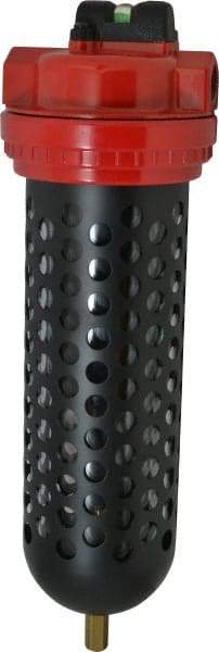 RTI Eliminizer - 1/2" 90 CFM Air Dryer/Filter Unit - Polycarbonate, 15-1/2" High x 5" Diam - Apex Tool & Supply