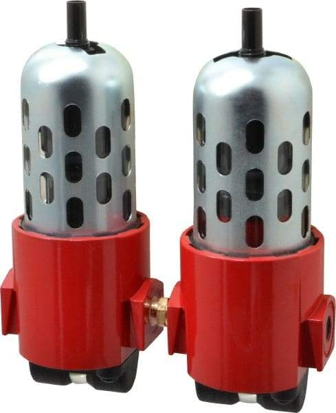 RTI Eliminizer - 1/4" 20 SCFM Air Dryer/Filter Unit - Polycarbonate, 6-1/2" Wide x 7-1/2" High - Apex Tool & Supply