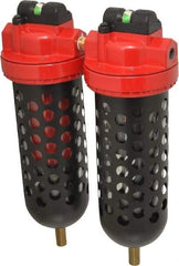 RTI Eliminizer - 1/4" 60 SCFM Air Dryer/Filter Unit - Polycarbonate, 8-1/2" Wide x 11-1/2" High - Apex Tool & Supply