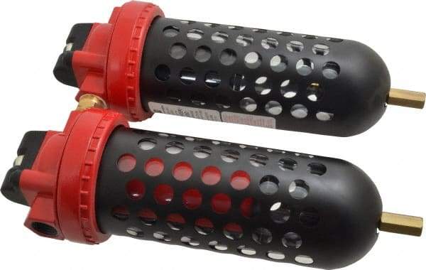 RTI Eliminizer - 1/2" 60 SCFM Air Dryer/Filter Unit - Polycarbonate, 8-1/2" Wide x 11-1/2" High - Apex Tool & Supply