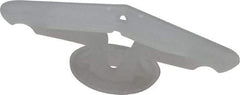 Toggler - #8 to 12 Screw, 5/16" Diam, 1" Long, 1/8 to 1/4" Thick, Plastic Toggle Drywall & Hollow Wall Anchor - 5/16" Drill, Plastic, Use in Hollow Door - Apex Tool & Supply
