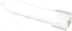 Toggler - 3/8" Diam, 3/8" Drill, 1-7/8" OAL, 1-1/8" Min Embedment Plug Concrete Anchor - Plastic, Flat Head - Apex Tool & Supply
