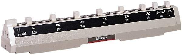 Mitutoyo - 0 to 300mm Caliper Checker - Horizontal and Vertical, Accurate to 0.005mm - Apex Tool & Supply