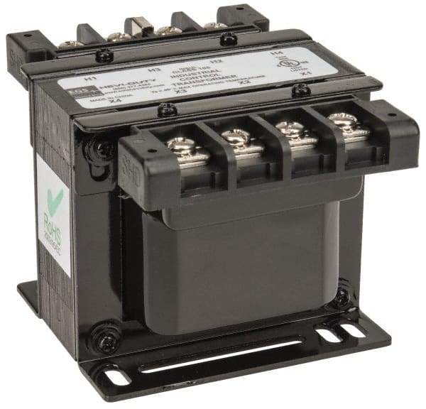 Sola/Hevi-Duty - 1 Phase, 0.05 kVA, Control Transformer - 2 Input, 1 Output Winding, 50/60 Hz, 4.36 Inch Deep x 2.96 Inch High, 131°F Temp Rise - Apex Tool & Supply