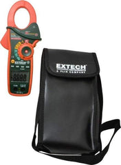 Extech - EX830, CAT III, Digital True RMS Auto Ranging Clamp Meter with 1.7" Clamp On Jaws - 600 VAC/VDC, 1000 AC/DC Amps, Measures Current, Temperature - Apex Tool & Supply