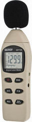 Extech - A and C Frequency Weight, LCD Display Sound Meter - 40 to 130 Decibels - Apex Tool & Supply