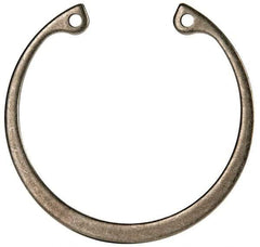Rotor Clip - 0.062" Thick, Passivated Finish, Stainless Steel Snap Internal Retaining Ring - 0.068" Groove Width, 0.057" Groove Depth, 1.989" Groove Diam, Grade 15-7 Grade 632 - Apex Tool & Supply