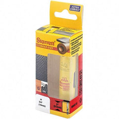 Starrett - 3/4" Diam, 2" Cutting Depth, Hole Saw - High Speed Steel Saw, Toothed Edge - Apex Tool & Supply