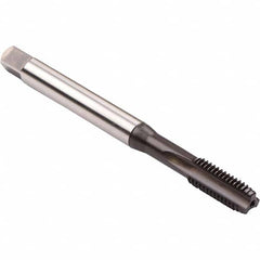 Emuge - M14x2.00 Metric 6H 0 Flute TiCN Finish Cobalt Machine Tap - Apex Tool & Supply