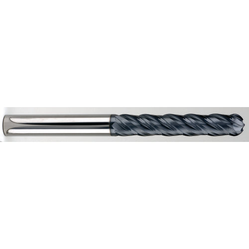 5/8″ Dia. × 5/8″ Shank × 3″ DOC × 6″ OAL, Carbide AlTiN, Spiral , 4 Flute, 38° Helix, Ballnose End Mill