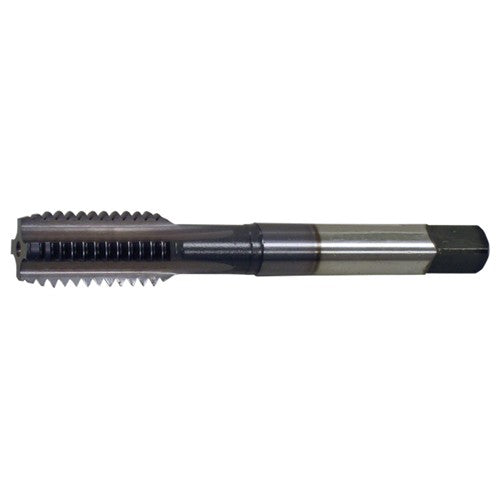 ‎5/16-18 UNC 4 Flute H3 Semi-Bottoming HSS-E CNC For Cast Iron & Harder Materials CNC Straight Flute Tap- TiCN - Exact Industrial Supply