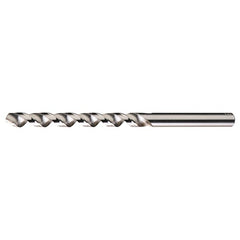 1/32 RHS / RHC HSS 118 Degree Radial Point High Helix Taper Length Drill - Bright - Exact Industrial Supply