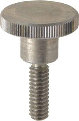 KIPP - 24mm Head, Knurled Knob - Threaded Stem, Stainless Steel - Apex Tool & Supply