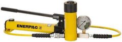 Enerpac - 25 Ton Capacity, Cylinder No. RC-256, Manual Hydraulic Pump & Cylinder Set - Pump No. P-392 - Apex Tool & Supply