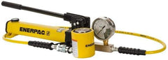 Enerpac - 30 Ton Capacity, Cylinder No. RCS-302, Manual Hydraulic Pump & Cylinder Set - Pump No. P-392 - Apex Tool & Supply