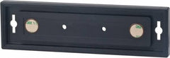NMC - 8 Inch Wide x 2 Inch High Sign Compatibility, Plastic Square Sign Frame - Black - Apex Tool & Supply