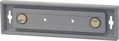 NMC - 8 Inch Wide x 2 Inch High Sign Compatibility, Plastic Square Sign Frame - Gray - Apex Tool & Supply