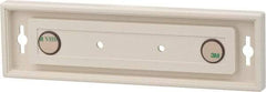 NMC - 8 Inch Wide x 2 Inch High Sign Compatibility, Plastic Square Sign Frame - Almond - Apex Tool & Supply