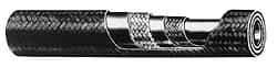 Parker - -6 Hose Size, 5/16" ID, 2,250 psi Work Pressure Hydraulic Hose - Synthetic Rubber, -40°F to 302°F - Apex Tool & Supply