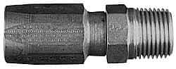 Parker - 1/4-18 Thread Hydraulic Hose Fitting - -4 Hose Size - Apex Tool & Supply