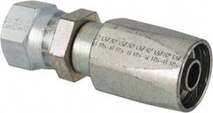 Parker - 3/4-16 Thread Hydraulic Hose Fitting - -8 Hose Size, 1/2" Hose Diam - Apex Tool & Supply