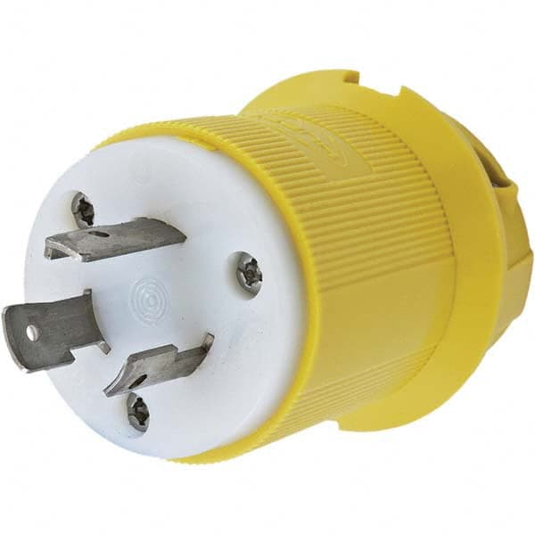 Hubbell Wiring Device-Kellems - 250V 20A NEMA L6-20P Marine Twist Lock Plug - Apex Tool & Supply