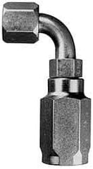 Parker - 1-1/16-12 Thread Hydraulic Hose Fitting - -12 Hose Size, 3/4" Hose Diam - Apex Tool & Supply