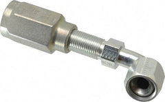 Parker - 3/4-16 Thread Hydraulic Hose Fitting - -8 Hose Size, 1/2" Hose Diam - Apex Tool & Supply