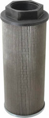 Parker - 180 LPM, 48 GPM, 4" Diam, Suction Strainer with Bypass - 2 Port NPT, 9.85" Long - Apex Tool & Supply