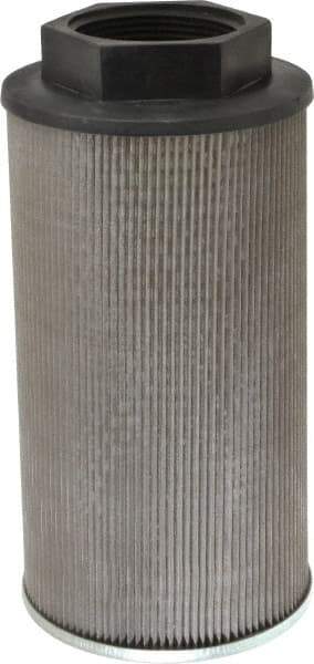 Parker - 350 LPM, 92 GPM, 150mm Diam, Suction Strainer with Bypass - 2-1/2 Port NPT, 10.1" Long - Apex Tool & Supply