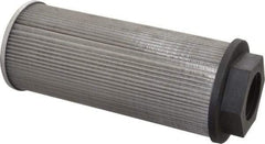 Parker - 130 LPM, 34 GPM, 3.39" Diam, Suction Strainer without Bypass - 1-1/2 Port NPT, 9.85" Long - Apex Tool & Supply