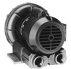 Gast - 1/2 HP Three Phase Regenerative Air Blower - 230/460V, 52 Max CFM, 55" Max Water Pressure, 50" Max Vacuum Water Pressure, 2.0/1.0 Full Load Amps - Apex Tool & Supply