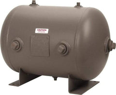 Made in USA - 19 Gallon, 200 Max psi Universal Horizontal Tank - 1-1/2" Inlet, 25" Tank Length x 16" Tank Diam - Apex Tool & Supply