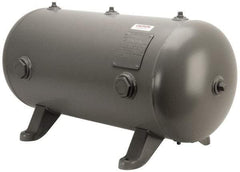 Made in USA - 20 Gallon, 200 Max psi Horizontal Tank - 1-1/2" Inlet, 33" Tank Length x 14" Tank Diam - Apex Tool & Supply