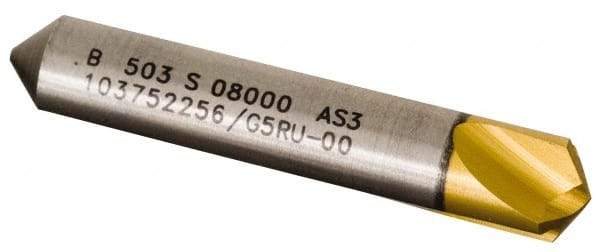 Kennametal - 20mm Diam, 118°, HTS DFT High Speed Steel Pilot Drill Insert - Style B510, Uncoated - Apex Tool & Supply