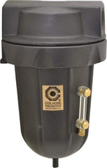Coilhose Pneumatics - 3/4" Port, 9" High, FRL Filter with Aluminum Bowl & Automatic Drain - 250 Max psi, 250°F Max, 23 oz Bowl Capacity - Apex Tool & Supply