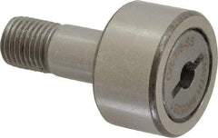 Accurate Bushing - 7/8" Roller Diam x 1/2" Width, 3/8" Stud Diam x 7/8" Length, Stud Cam Follower - Stainless Steel, 3/8" Thread Length, 3/8-24 Thread, 1-3/8" OAL, 1,245 Lb Dynamic Cap - Apex Tool & Supply