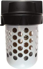 Coilhose Pneumatics - 3/8" Port Coalescing Filter - Polycarbonate Bowl, 0.1 Micron Rating, 5-5/8" High - Apex Tool & Supply