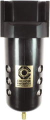 Coilhose Pneumatics - 3/4" Port Coalescing Filter - Polycarbonate Bowl, 0.3 Micron Rating, 7-1/2" High - Apex Tool & Supply