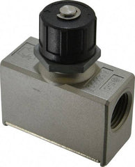 SMC PNEUMATICS - 1/2" Male NPT x 1/2" Female NPT Flow & Speed Control Valve - Inline Type - Apex Tool & Supply