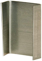 Made in USA - 3/4 Inch Wide, Snap On, Steel Open Seal - 1,000 Piece - Apex Tool & Supply