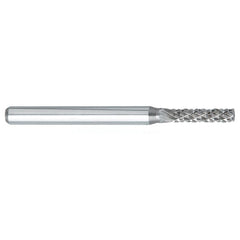 ‎SE-41 -3mm × 3.5mm LOC × 3mm Shank × 38mm OAL Egg Shape Carbide Medium Tough Cut Burr - Apex Tool & Supply
