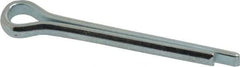 Value Collection - 1/4" Diam x 2" Long Extended Prong Cotter Pin - Grade 2, Zinc-Plated, Steel - Apex Tool & Supply