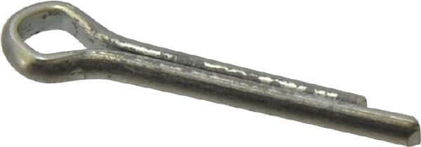 Value Collection - 1/8" Diam x 3/4" Long Extended Prong Cotter Pin - Grade 2, Zinc-Plated, Steel - Apex Tool & Supply