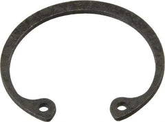 Value Collection - 15/16" Nominal, 0.042" Thick, Phosphate Finish, Spring Steel Snap Internal Retaining Ring - 0.046" Groove Width, 0.031" Groove Depth, 1" Groove Diam - Apex Tool & Supply