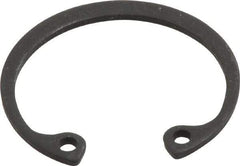 Value Collection - 1-1/16" Nominal, 0.05" Thick, Phosphate Finish, Spring Steel Snap Internal Retaining Ring - 0.056" Groove Width, 0.034" Groove Depth, 1.13" Groove Diam - Apex Tool & Supply