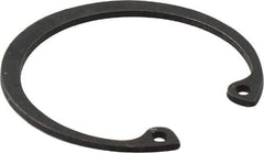 Value Collection - 1-1/4" Nominal, 0.05" Thick, Phosphate Finish, Spring Steel Snap Internal Retaining Ring - 0.056" Groove Width, 0.04" Groove Depth, 1.33" Groove Diam - Apex Tool & Supply