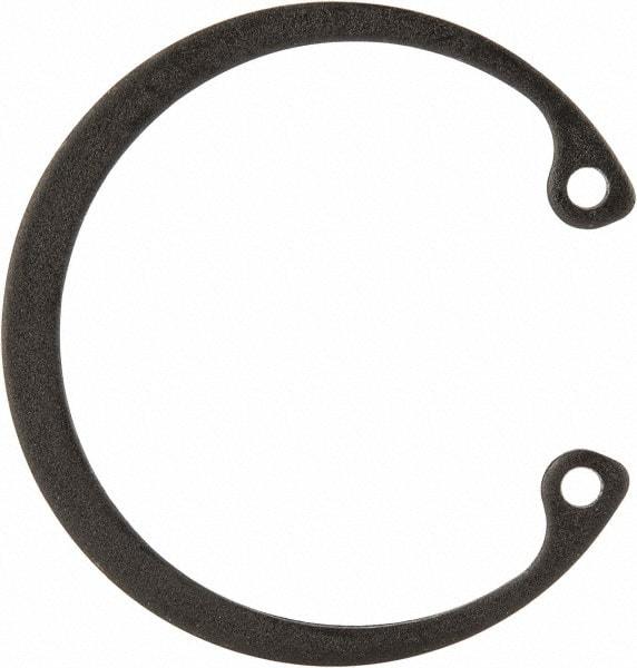 Value Collection - 1-5/16" Nominal, 0.05" Thick, Phosphate Finish, Spring Steel Snap Internal Retaining Ring - 0.056" Groove Width, 0.042" Groove Depth, 1.396" Groove Diam - Apex Tool & Supply