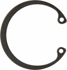 Value Collection - 1-5/16" Nominal, 0.05" Thick, Phosphate Finish, Spring Steel Snap Internal Retaining Ring - 0.056" Groove Width, 0.042" Groove Depth, 1.396" Groove Diam - Apex Tool & Supply